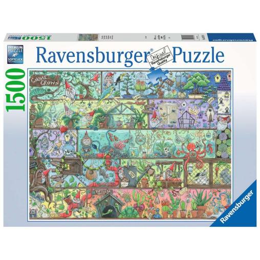 Puzzle Ravensburger Gnomo en el Estante de 1500 Piezas