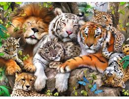 Puzzle Ravensburger Grandes Felinos XXL de 200 Piezas