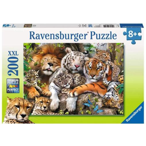 Puzzle Ravensburger Grandes Felinos XXL de 200 Piezas