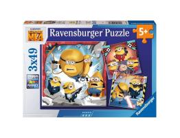 Puzzle Ravensburger Gru 4 Mi Villano Favorito de 3x49 Piezas