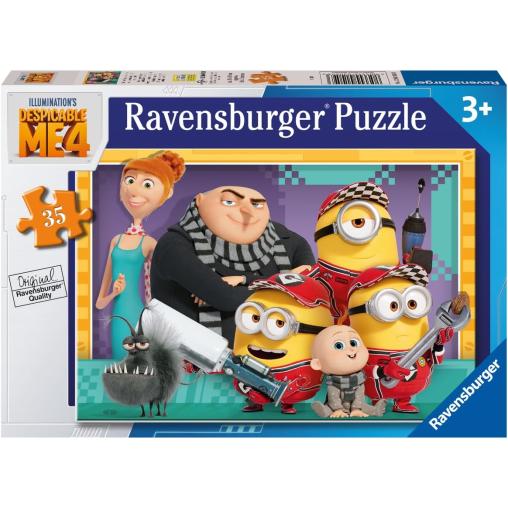 Puzzle Ravensburger Gru Mi Villano Favorito 4 de 35 Piezas