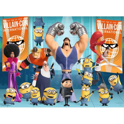 Puzzle Ravensburger Gru y los Minions XXL de 100 Piezas