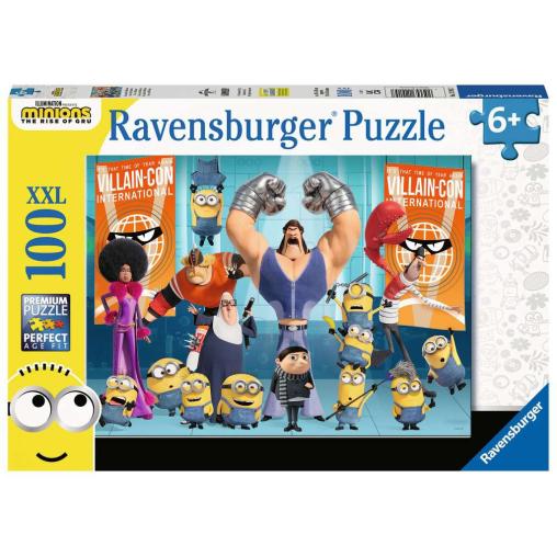 Puzzle Ravensburger Gru y los Minions XXL de 100 Piezas