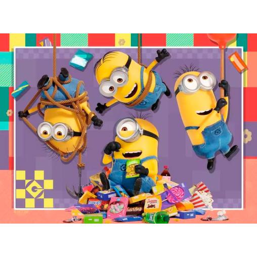 Puzzle Ravensburger Gru y Minions Progresivo de 12+16+20+24 Pzs