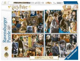 Puzzle Ravensburger Harry Potter 4 x 100 Piezas