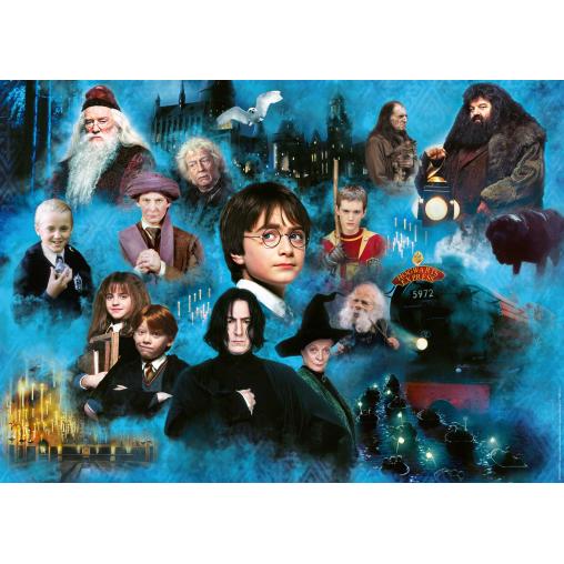 Puzzle Ravensburger Harry Potter Mundo Mágico de 1000 Piezas