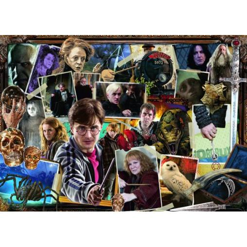 Puzzle Ravensburger Harry Potter Vs Voldemort de 1000 Piezas