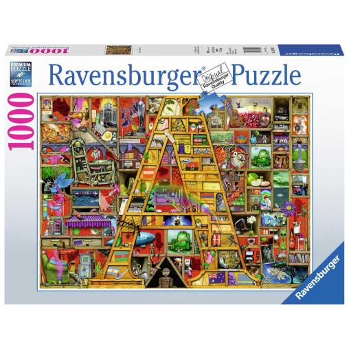 Puzzle Ravensburger Increíble Alfabeto A de 1000 Piezas