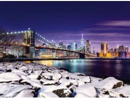 Puzzle Ravensburger Invierno en Nueva York de 1500 Piezas