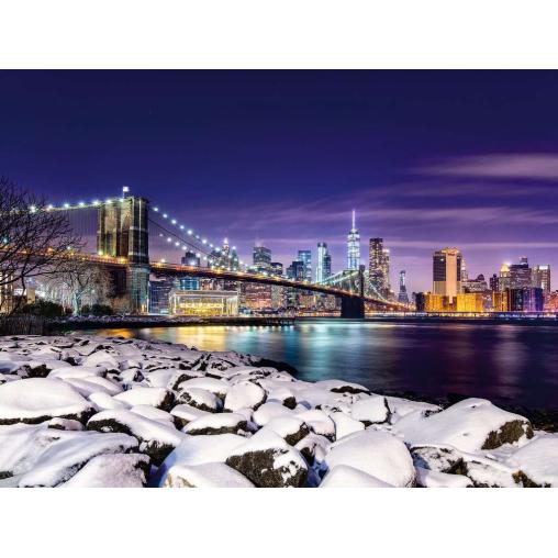 Puzzle Ravensburger Invierno en Nueva York de 1500 Piezas