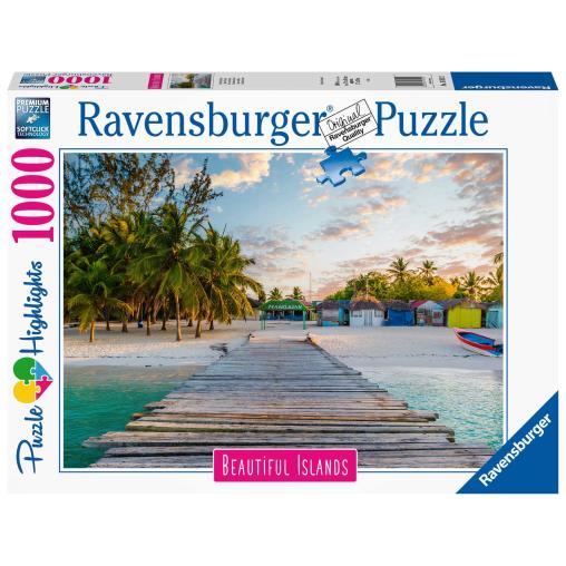 Puzzle Ravensburger Isla del Caribe de 1000 Piezas