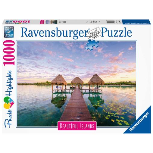 Puzzle Ravensburger Isla Tropical de 1000 Piezas