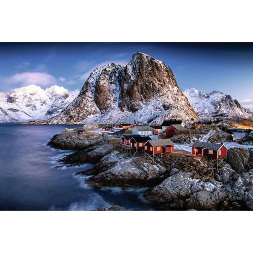 Puzzle Ravensburger Islas Lofoten, Noruega de 3000 Piezas