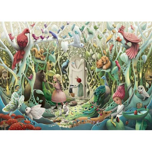 Puzzle Ravensburger Jardín Secreto de 1000 Piezas