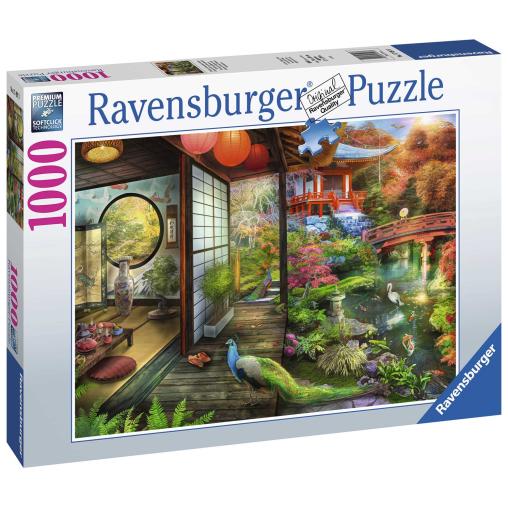 Puzzle Ravensburger Jardín Japonés de 1000 Piezas