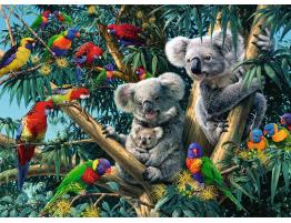 Puzzle Ravensburger Koalas en el Arbol de 500 Piezas