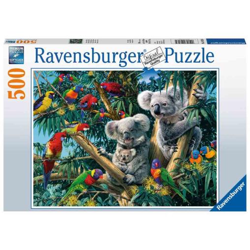 Puzzle Ravensburger Koalas en el Arbol de 500 Piezas