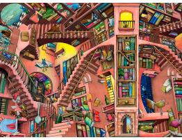 Puzzle Ravensburger La Biblioteca Extravagante de 500 Piezas