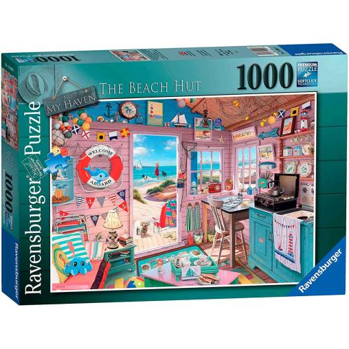 Puzzle Ravensburger La Cabaña de la Playa de 1000 Piezas