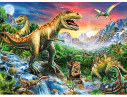 Puzzle Ravensburger La Era de los Dinosaurios XXL de 100 Piezas