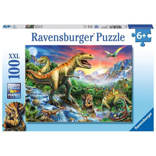 Puzzle Ravensburger La Era de los Dinosaurios XXL de 100 Piezas