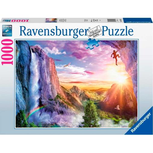 Puzzle Ravensburger La Felicidad del Escalador de 1000 Piezas