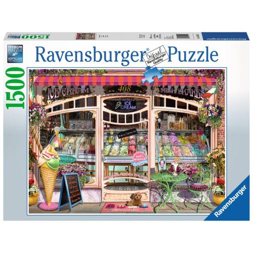 Puzzle Ravensburger La Heladería de 1500 Piezas