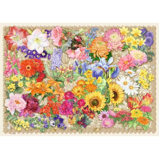 Puzzle Ravensburger La Hermosa Floración de 1000 Piezas