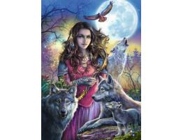 Puzzle Ravensburger La Madrina de los Lobos de 1000 Piezas