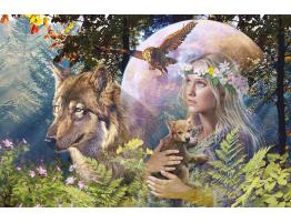 Ravensburger La fille et le loup Puzzle 3000 pièces