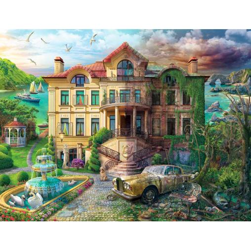 Puzzle Ravensburger La Villa a través de los Tiempos de 2000 Pie