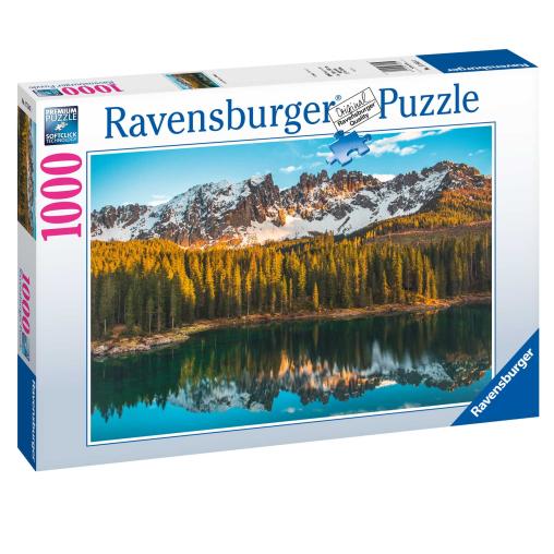 Puzzle Ravensburger Lago Carezza de 1000 Pzs