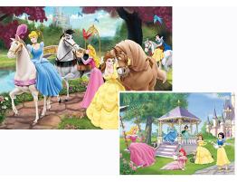 Puzzle Ravensburger Les Princesses Magiques 2 x 20 pièces