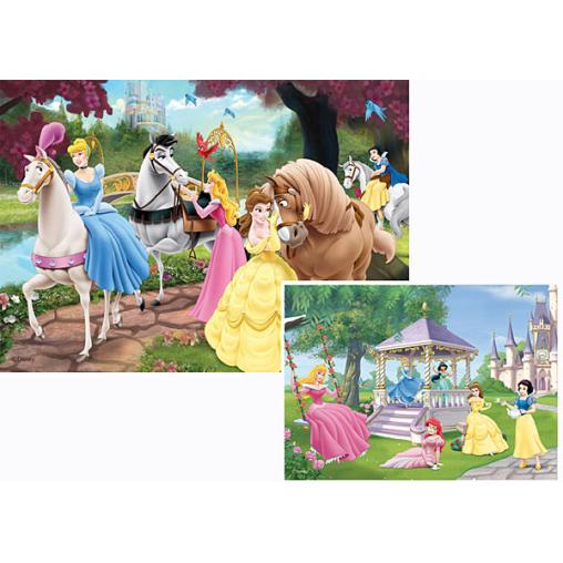 Puzzle Ravensburger Les Princesses Magiques 2 x 20 pièces