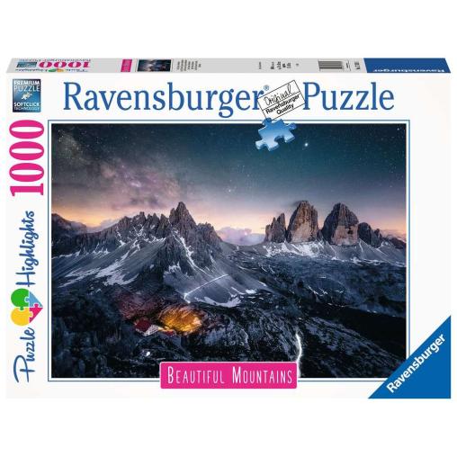 Puzzle Ravensburger Las Tres Cimas de Lavaredo, Dolomitas 1000P