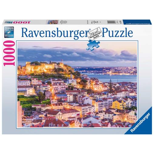 Puzzle Ravensburger Lisboa y su Castillo de 1000 Piezas