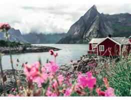 Puzzle Ravensburger Lofoten, Noruega de 1000 Piezas