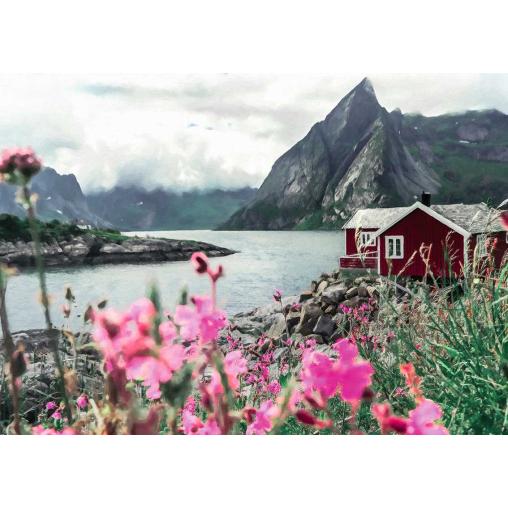 Puzzle Ravensburger Lofoten, Noruega de 1000 Piezas