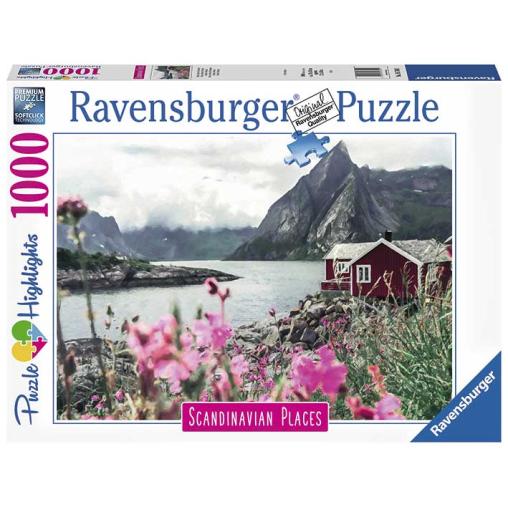 Puzzle Ravensburger Lofoten, Noruega de 1000 Piezas