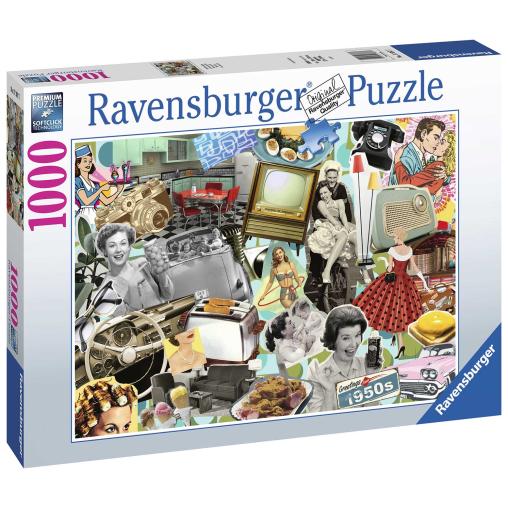 Puzzle Ravensburger Los Años 50 de 1000 Piezas