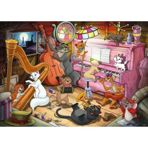 Puzzle Ravensburger Los Aristogatos de 1000 Piezas