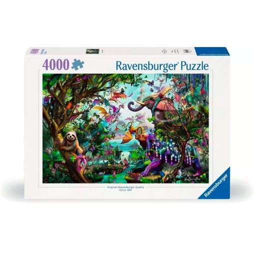 Puzzle Ravensburger Los Dragones de los Trópicos de 4000 Pzs