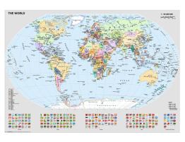 Ravensburger Carte du monde politique Puzzle 1000 pièces