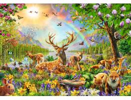 Puzzle Ravensburger Maravillosas Tierras Vírgenes XXL de 200 Pzs