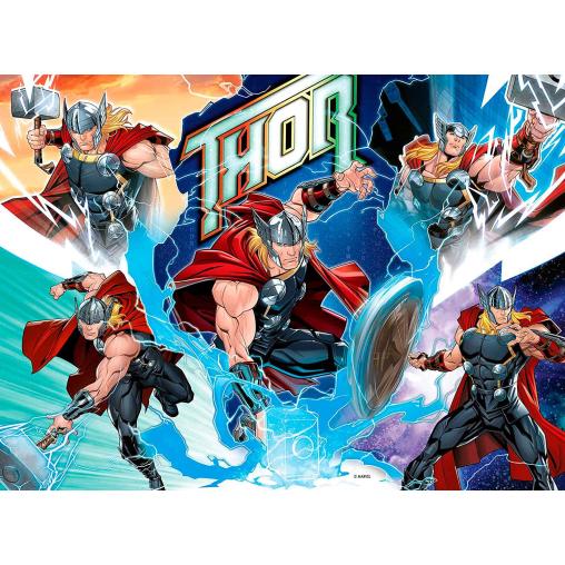 Puzzle Ravensburger Marvel Thor XXL de 100 Pzs