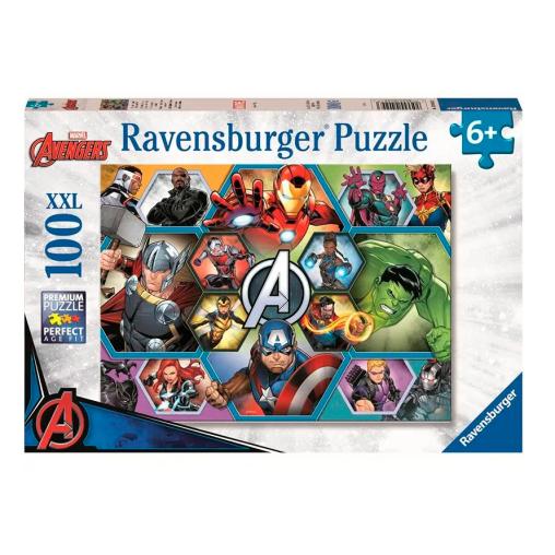 Puzzle Ravensburger Marvel Vengadores XXL de 100 Piezas