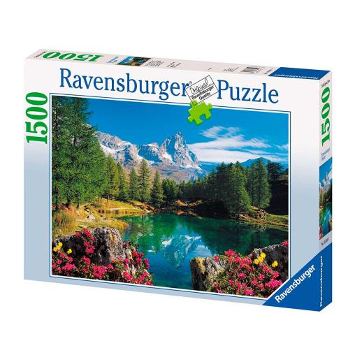 Puzzle Ravensburger Matterhorn, Lago de Montaña de 1500 Piezas