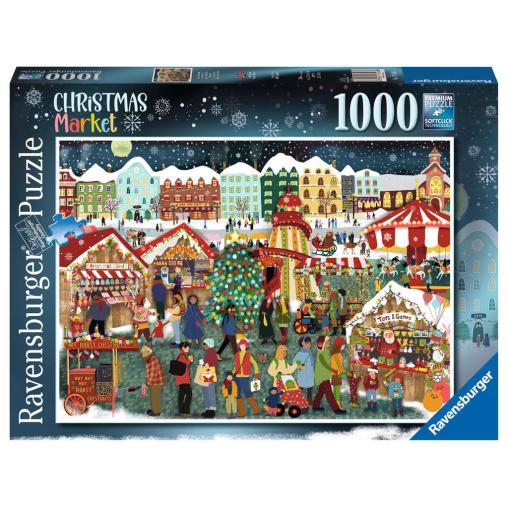 Puzzle Ravensburger Mercadillo de Navidad 1000 Piezas