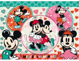 Puzzle Ravensburger Mickey y Minnie XXL de 150 Piezas