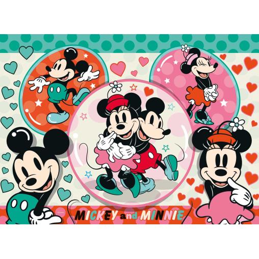 Puzzle Ravensburger Mickey y Minnie XXL de 150 Piezas